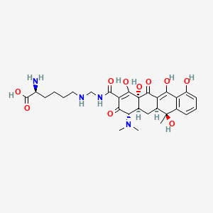 Chemical structure of Lymecycline-d8