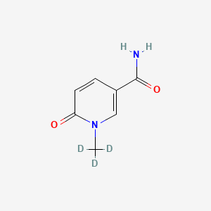 Chemical structure of Nudifloramide-d3