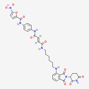 Chemical structure of PROTAC STING Degrader-1