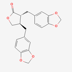 Chemical structure of Hinokinin