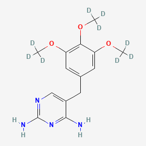 Chemical structure of Trimethoprim-d9