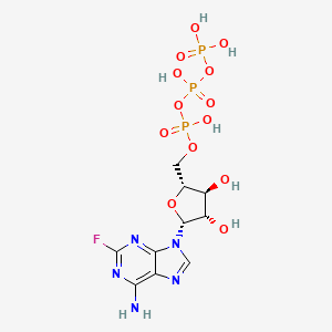 Chemical structure of Fludarabine triphosphate trisodium
