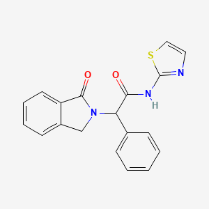 Chemical structure of EAI001