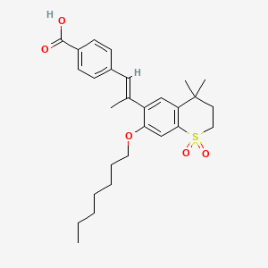 Chemical structure of Ro 41-5253