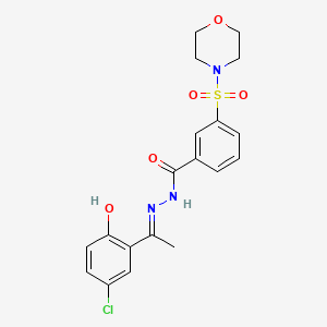 Chemical structure of USP5-IN-1