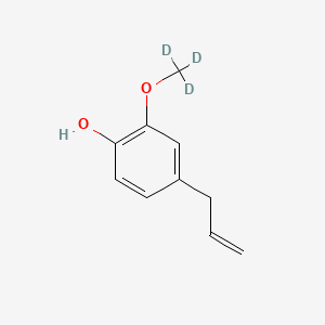Chemical structure of Eugenol-d3