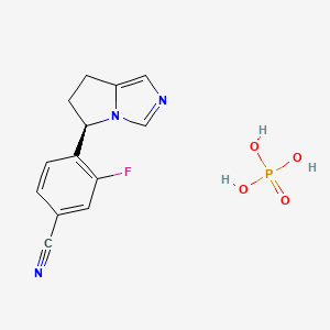 Chemical structure of Osilodrostat phosphate