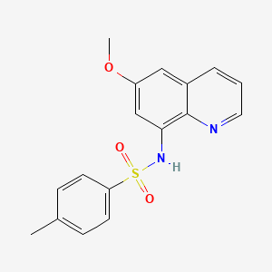 Chemical structure of TSQ