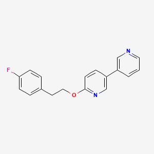 Chemical structure of ELOVL1-IN-2