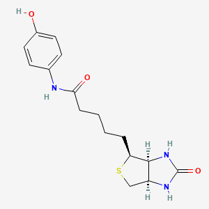 Chemical structure of Biotin-4-aminophenol