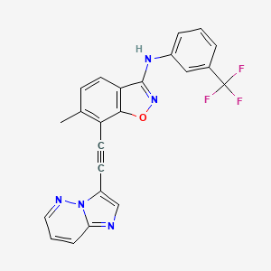 Chemical structure of DDR1-IN-6