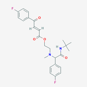 Chemical structure of DVD-445