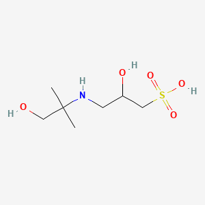 Chemical structure of AMPSO