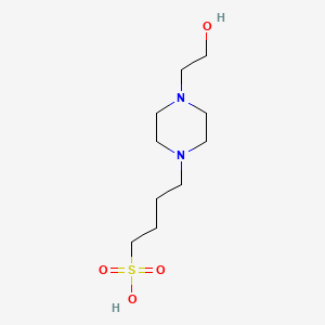 Chemical structure of HEPBS