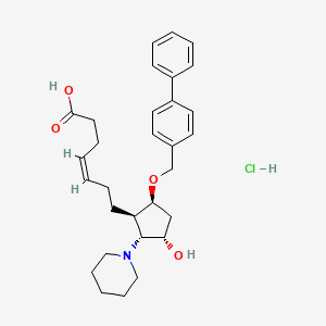 Chemical structure of Vapiprost hydrochloride