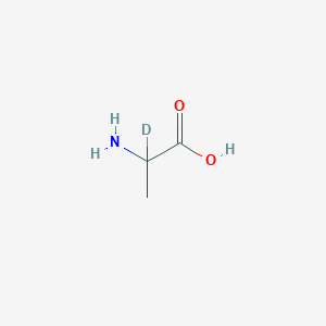 Chemical structure of DL-Alanine-2-d1