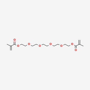 Chemical structure of Bis-methacrylate-PEG5