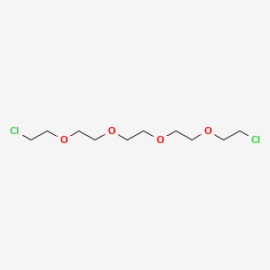 Chemical structure of Chloro-PEG5-chloride