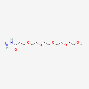 Chemical structure of m-PEG5-Hydrazide