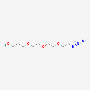 Chemical structure of Azido-PEG3-C3-OH