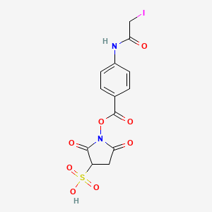 Chemical structure of Sulfo-SIAB