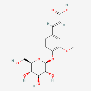 Chemical structure of Lavandoside