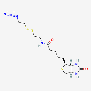 Chemical structure of Azide-SS-biotin