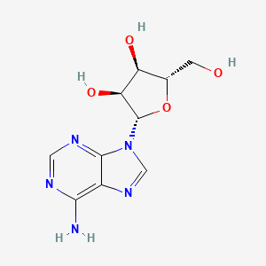 Chemical structure of L-Adenosine
