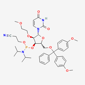 Chemical structure of 2'-O-MOE-U