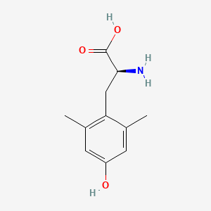 Chemical structure of 2',6'-Dimethyltyrosine