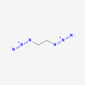 Chemical structure of Azide-C2-Azide