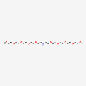 Chemical structure of NH-bis-PEG5