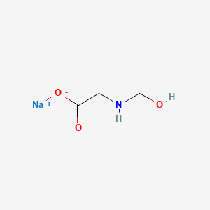 Chemical structure of Sodium (hydroxymethyl)glycinate