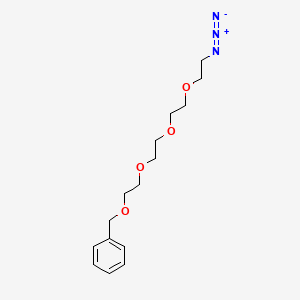 Chemical structure of Benzyl-PEG4-Azido