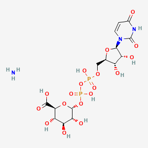 Chemical structure of Udp-D-glucuronide ammonium salt