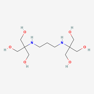 Chemical structure of Bis-tris propane