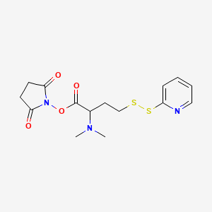 Chemical structure of Dimethylamine-SPDB