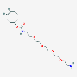 Chemical structure of TCO-PEG4-amine
