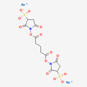 Chemical structure of BS2G Crosslinker disodium