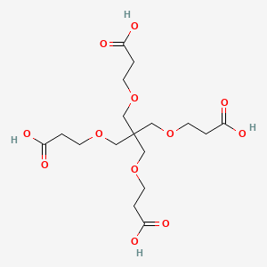 Chemical structure of Tetraacid