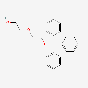 Chemical structure of Tr-PEG2-OH