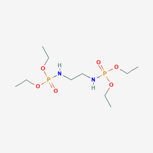 Chemical structure of C2-Bis-phosphoramidic acid diethyl ester