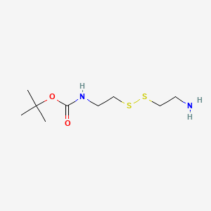 Chemical structure of Boc-Cystamine