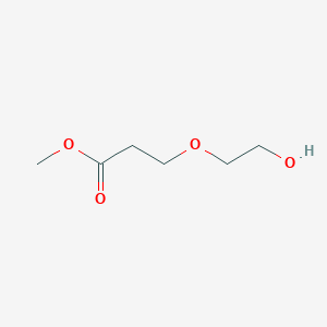 Chemical structure of Hydroxy-PEG1-C2-methyl ester