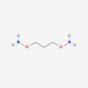 Chemical structure of 1,3-Bis-aminooxy propane