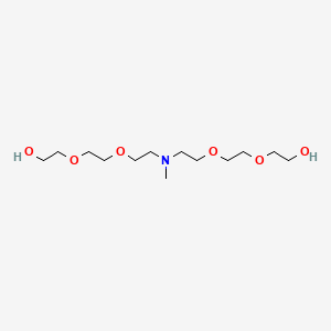 Chemical structure of N-Me-N-bis-PEG3