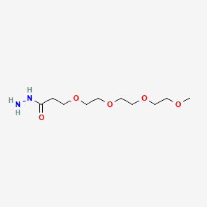 Chemical structure of m-PEG4-Hydrazide