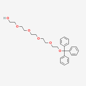Chemical structure of Tr-PEG5-OH