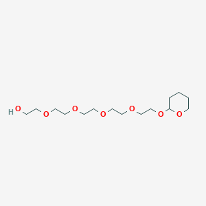 Chemical structure of Thp-peg6