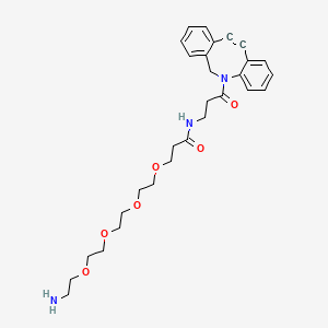 Chemical structure of DBCO-NHCO-PEG4-amine